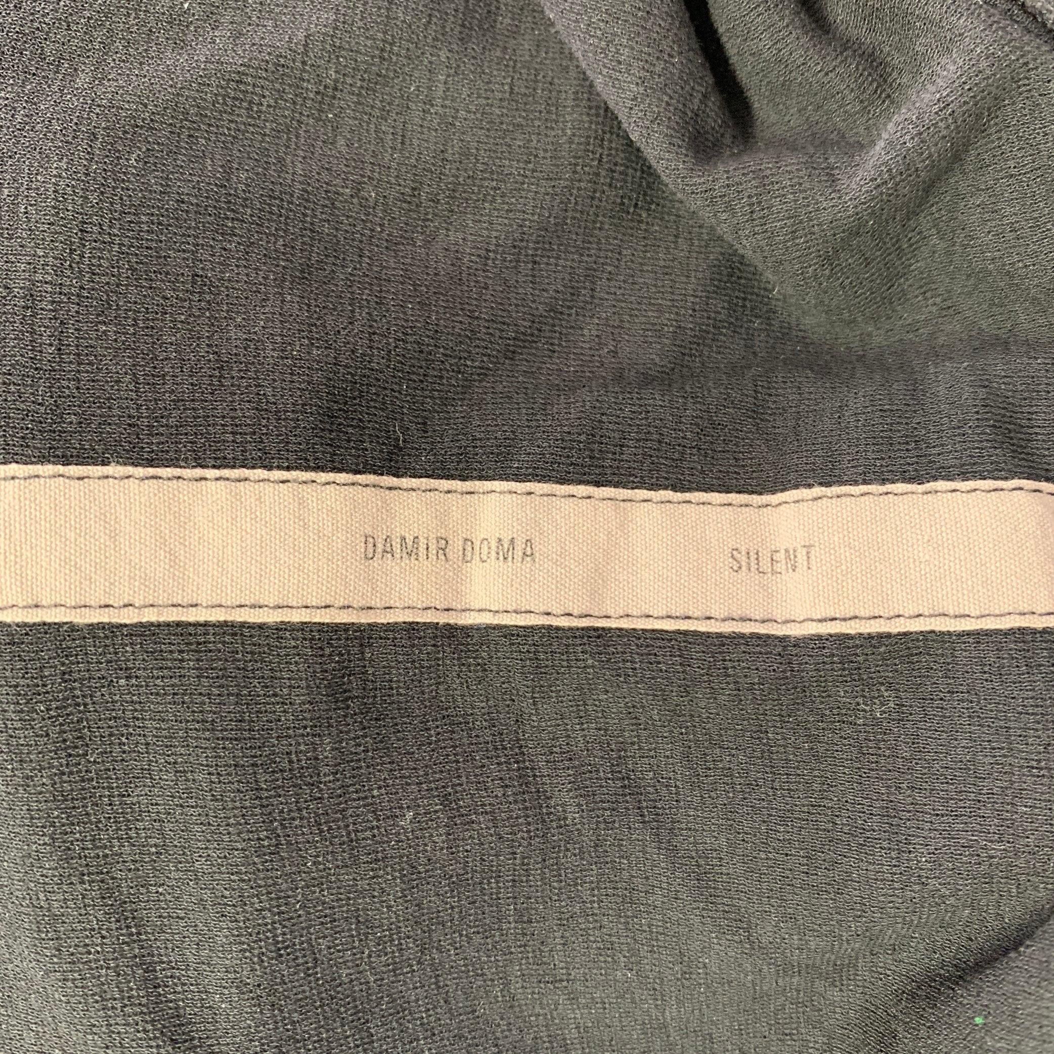 De las mujeres DAMIR DOMA Talla L Vestido negro de manga larga en mezcla de viscosa en venta