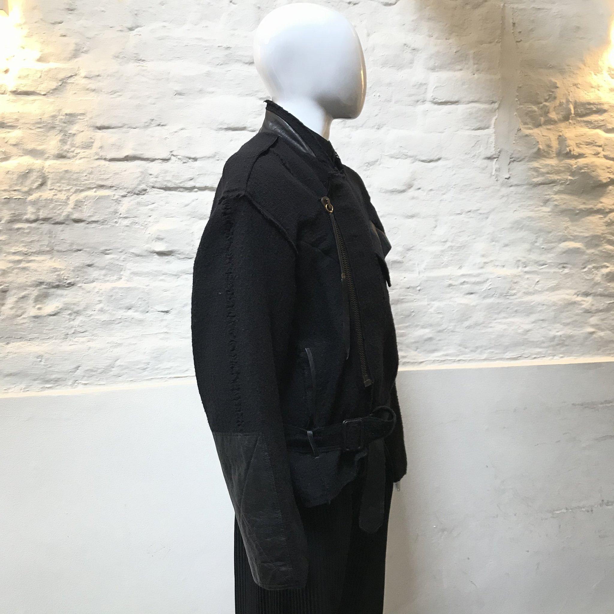 black uniform trimmed with gray astrakhan