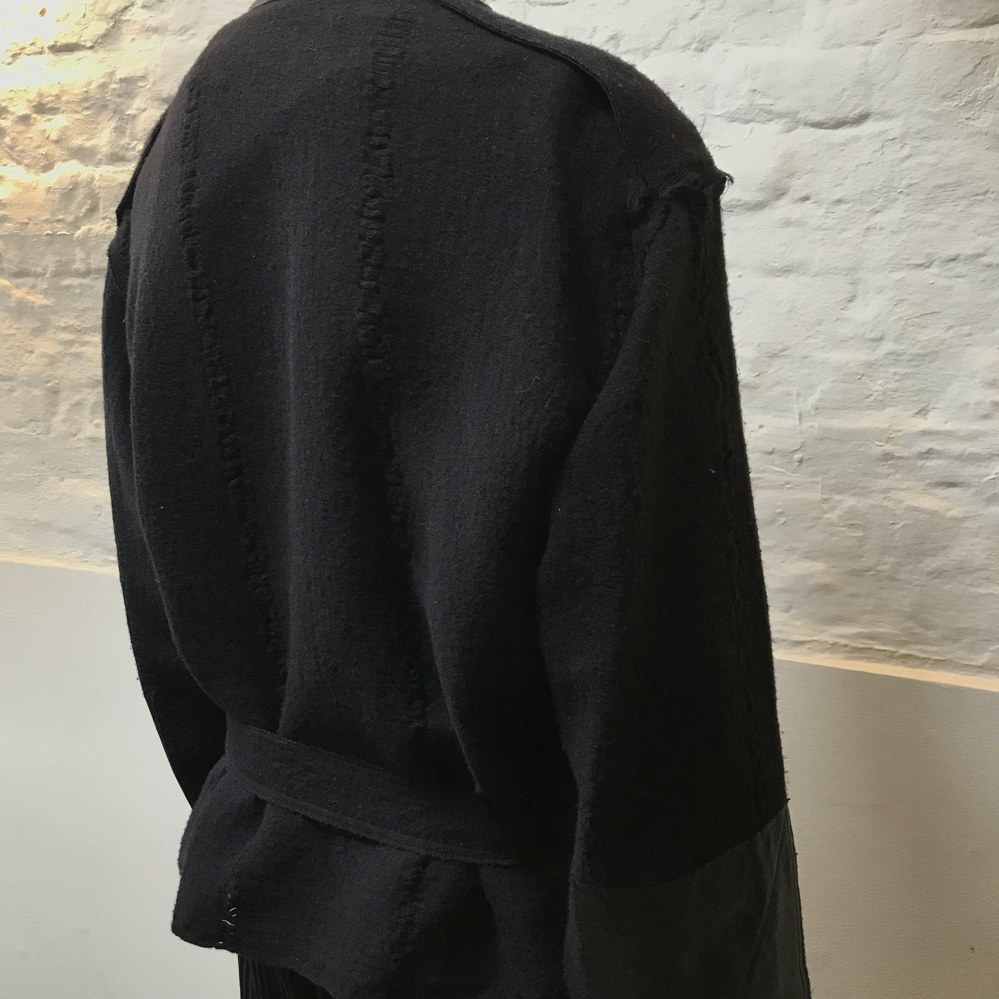 Damir Domas Deconstructed Jacket Customised by Benedict Lamb In Good Condition For Sale In London, GB