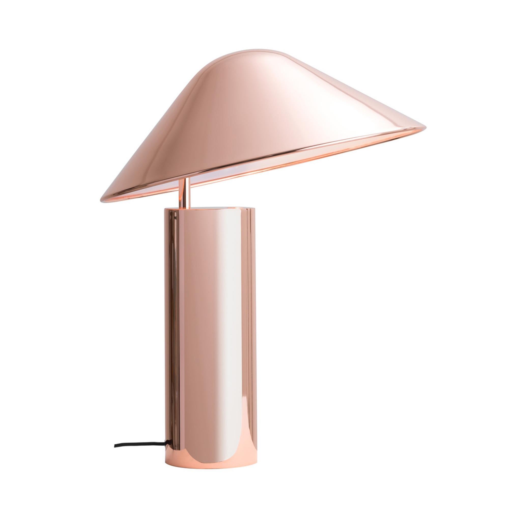 DAMO Simple Table Lamp 'Copper / Chrome / Champagne Gold' For Sale 2