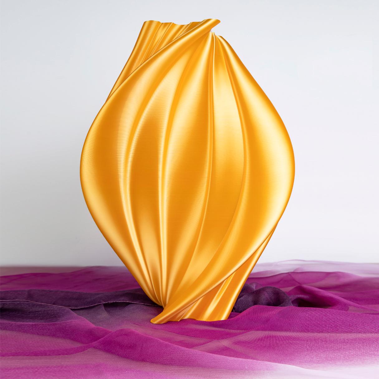 Vase-sculpture by DygoDesign

A majestic and harmonious design of unprecedented charm, this precious sculpture is defined by sinuous lines twirling into a soft and soothing 