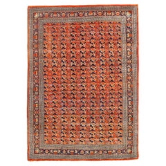 Antique Persian Bidjar - Size: 12 ft 4 in x 8 ft 8 in