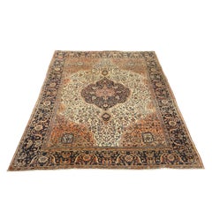 Damoka Collection Antique Persian Farahan - Size: 13 ft 0 in x 9 ft 11 in