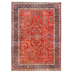 Damoka Collection Used Persian Sarook Mohajeran - Size: 14 ft 7 in x 10ft 6in