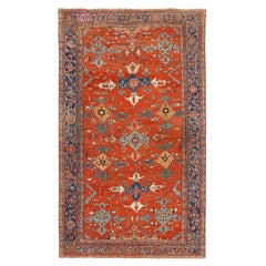Antique Persian Serapi - Size: 19 ft 2 in x 11 ft 2 in