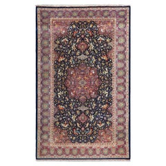 Soie persane Tabriz Heydarzadeh- Taille : 16 ft 4 in x 9 ft 11 in