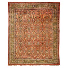 Antique Persian Sultanabad - Size: 13 ft 8 in x 11 ft 0 in