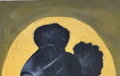 Black Pride 7 -21st Century, Contemporary, Figurative Portrait, Women Floral