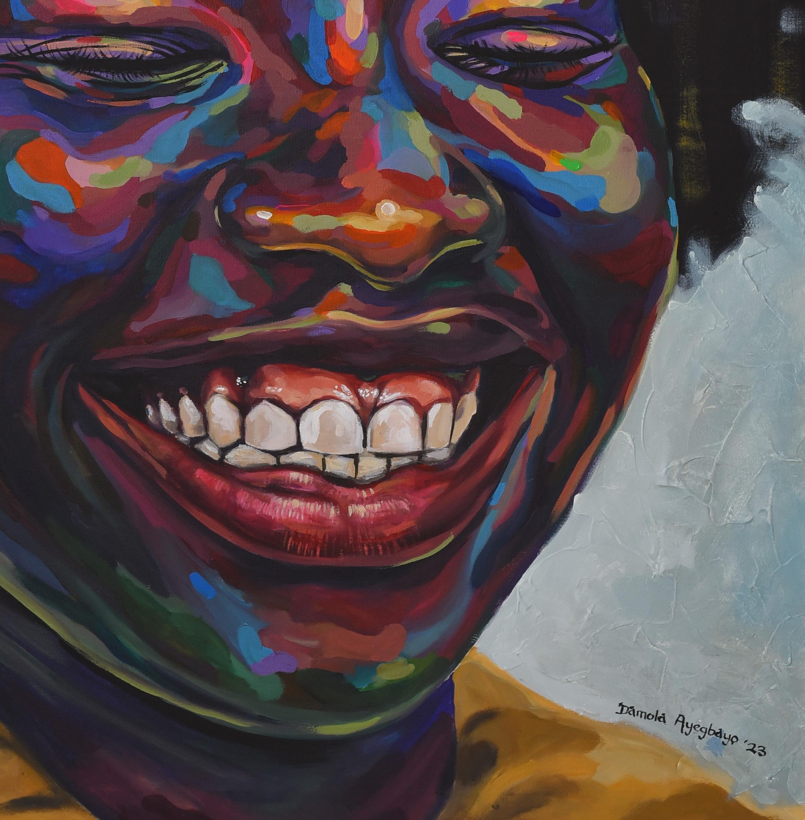 Versandverfahren
Kostenloser Versand weltweit
Versand in einem gut geschützten Rohr aus Nigeria
Dieses Werk ist ein Unikat, kein Druck oder eine andere Art von Kopie.
Begleitet von einem Echtheitszertifikat (Ausgabe von The Galley)

Dieses Stück