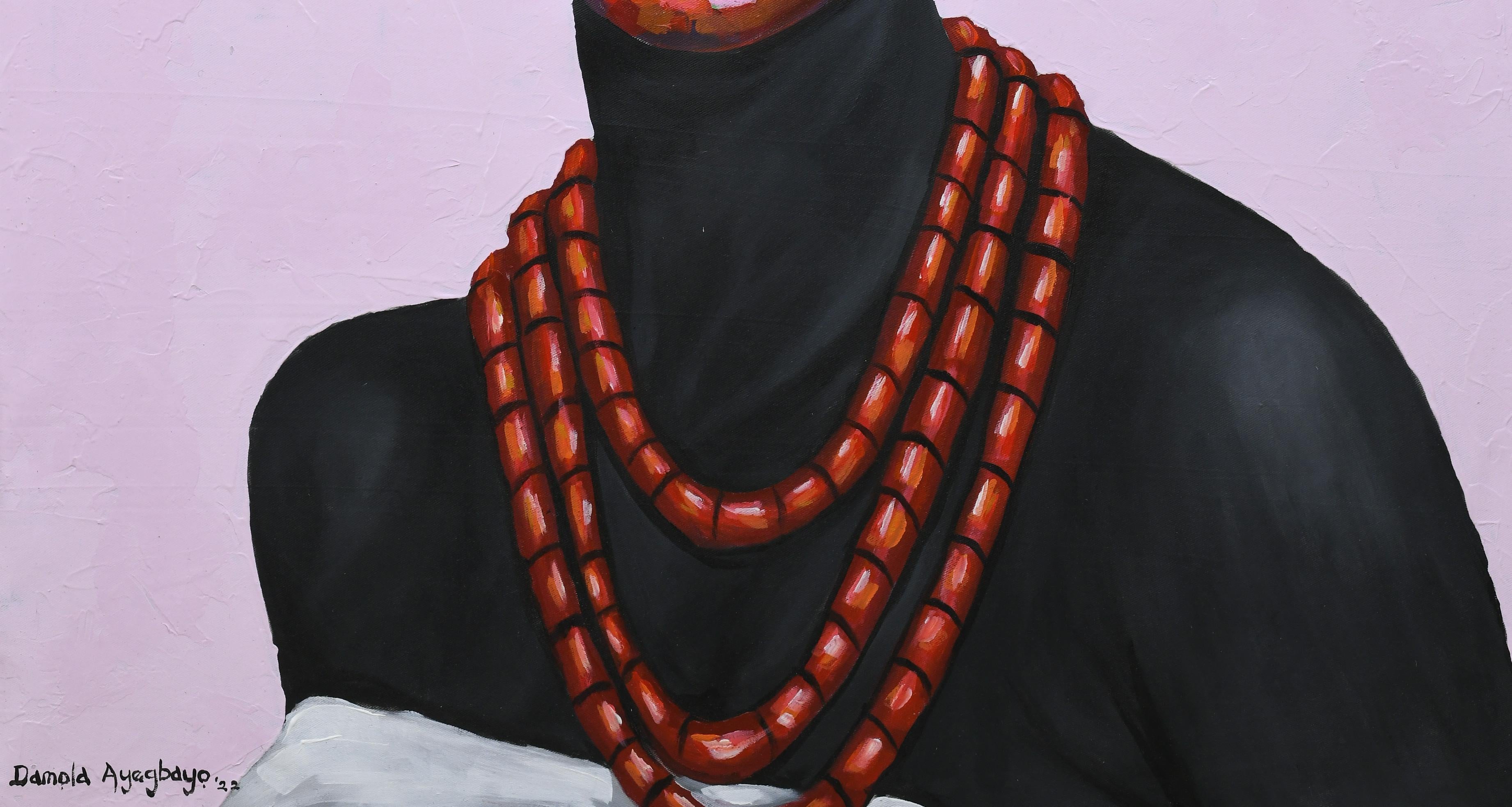 Culture 4 - Expressionist Painting by Damola Ayegbayo 