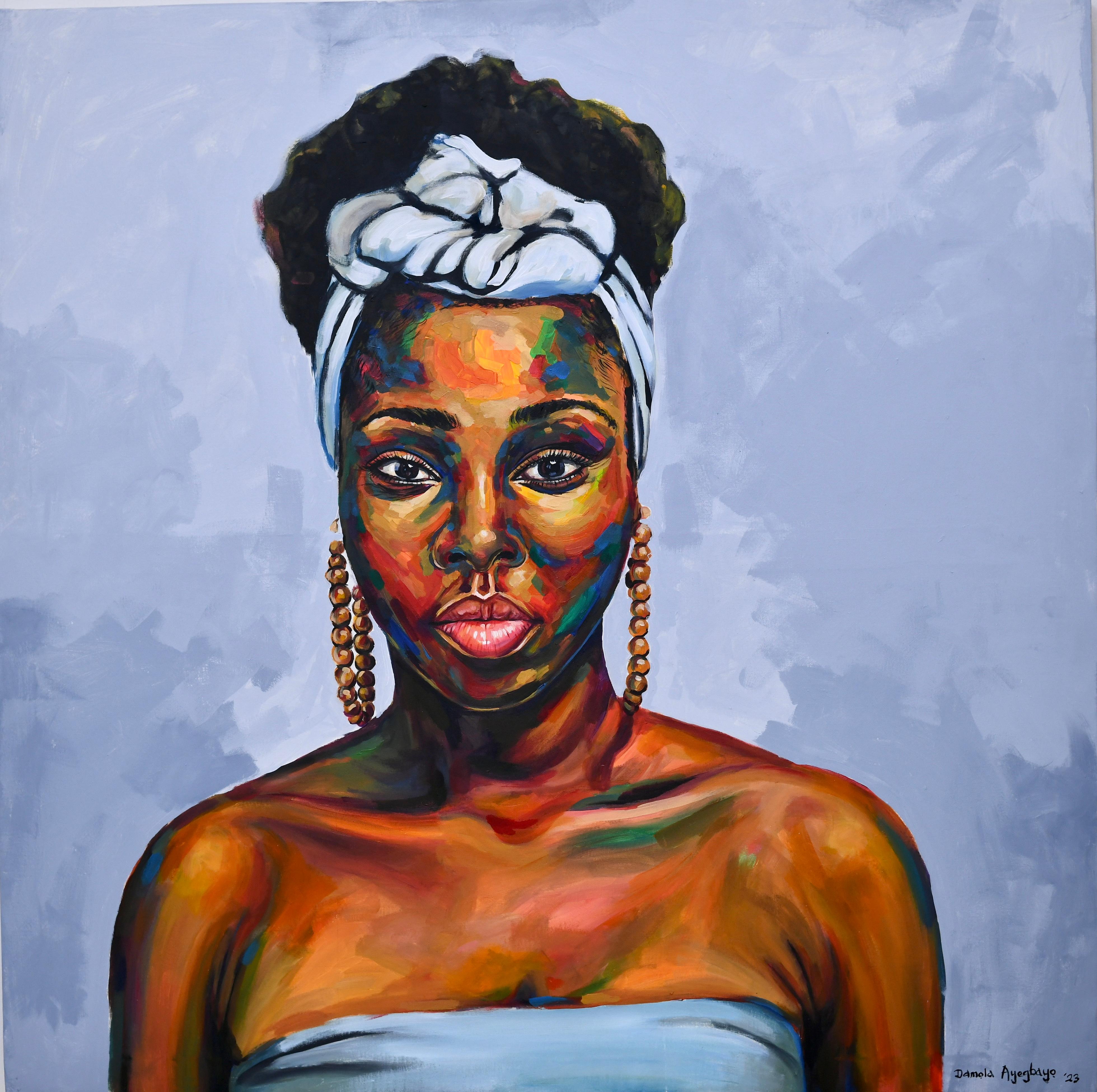Damola Ayegbayo  Portrait Painting - Culture 6