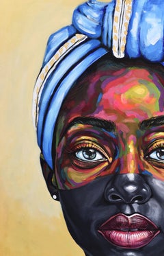 Eniyan (Human) 13 -21st Century, Contemporary, Figurative Portrait, Africa Women