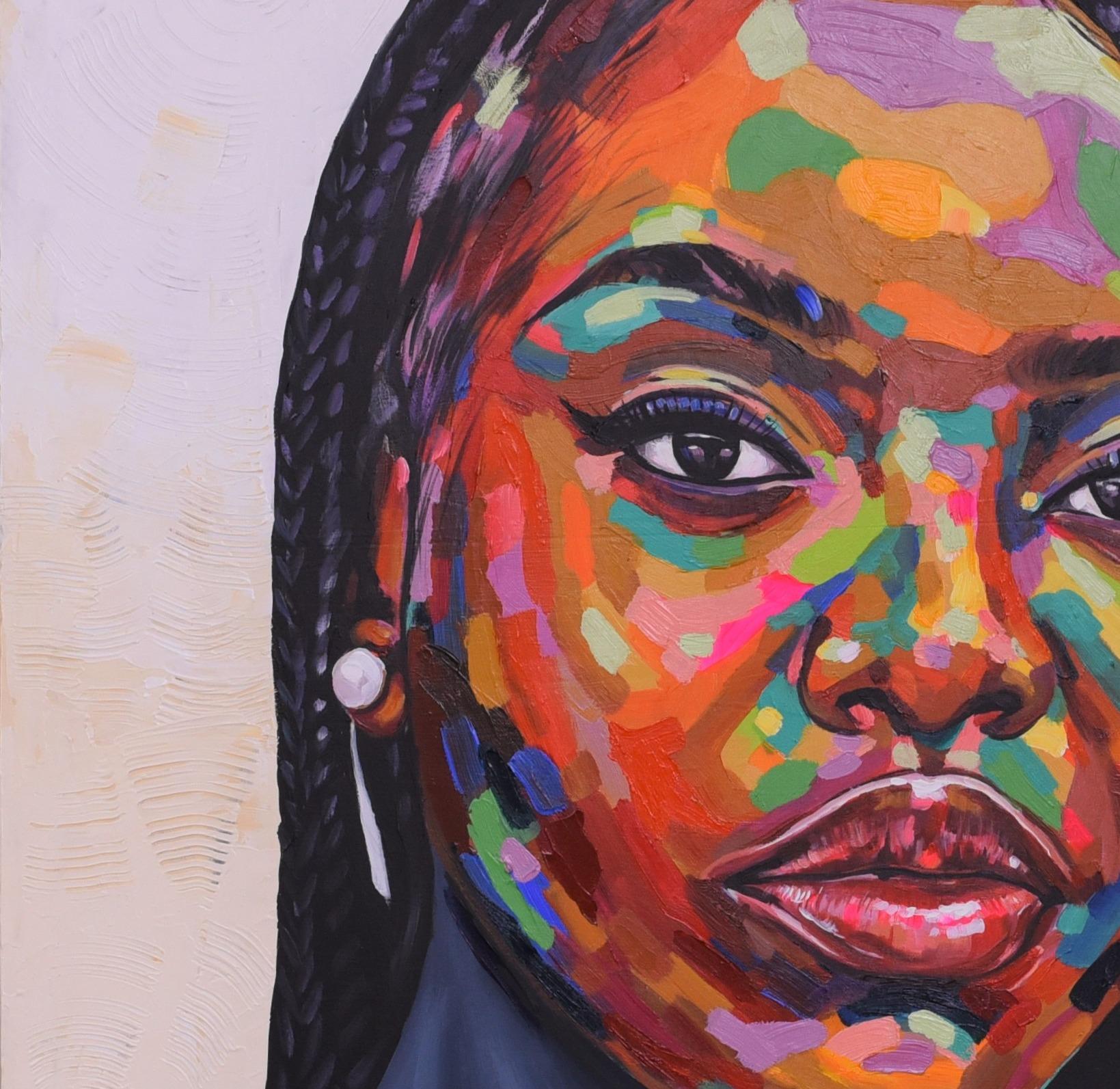 Feminine Royalty - 21st Century, Contemporary, Figurative Portrait, Women Beauty For Sale 2