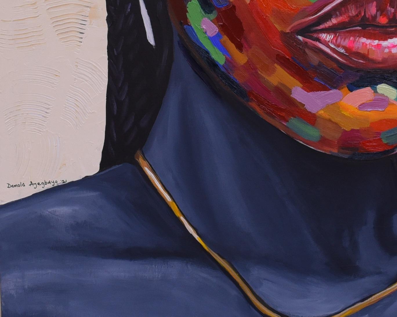Feminine Royalty - 21st Century, Contemporary, Figurative Portrait, Women Beauty For Sale 3