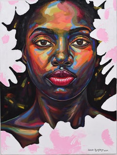 Isolation 6 - 21st Century, Contemporary, Figurative Portrait, Women, Colours