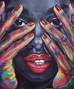 Mes pérégrinations 5 - 21e siècle, Contemporain, Portrait figuratif, Moderne
