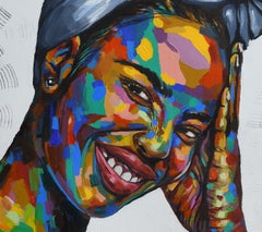 Purpose of Existence 5, Contemporary Acrylic on Canvas, 21st Century