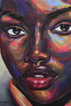 State of Mind 13 - 21. Jahrhundert, Zeitgenössisch, Figuratives Porträt, Afrika Frauen