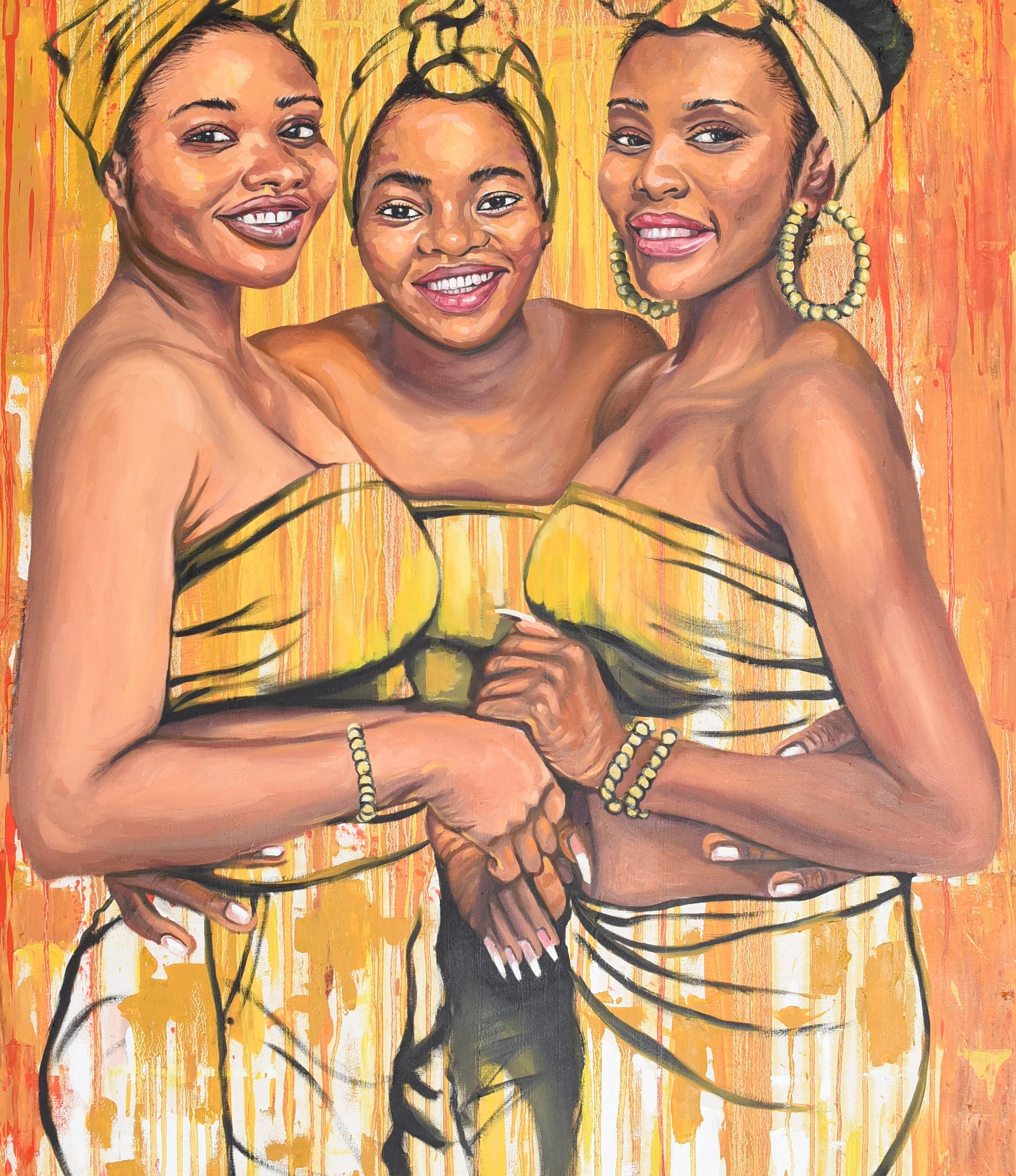 Strength in Diversity 6 - 21st Century, Contemporary, Figurative Portrait, Women For Sale 2