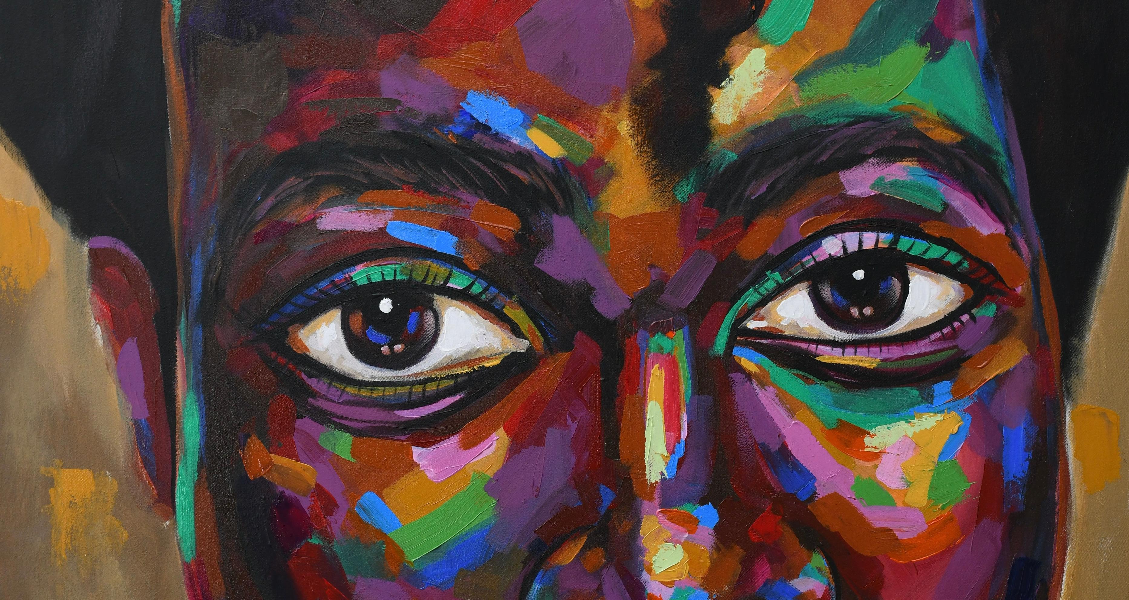 Shipping Procedure
FREE Shipping Worldwide
Ships in a well-protected tube from Nigeria
This work is unique, this is not a print or other type of copy.
Accompanied by a Certificate of Authenticity (Issued by the Gallery)

I was inspired to paint the