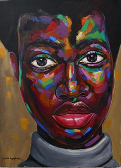 Vision Of Hope 4 - Siglo XXI, Contemporáneo, Retrato Figurativo, Mujer, Rostro