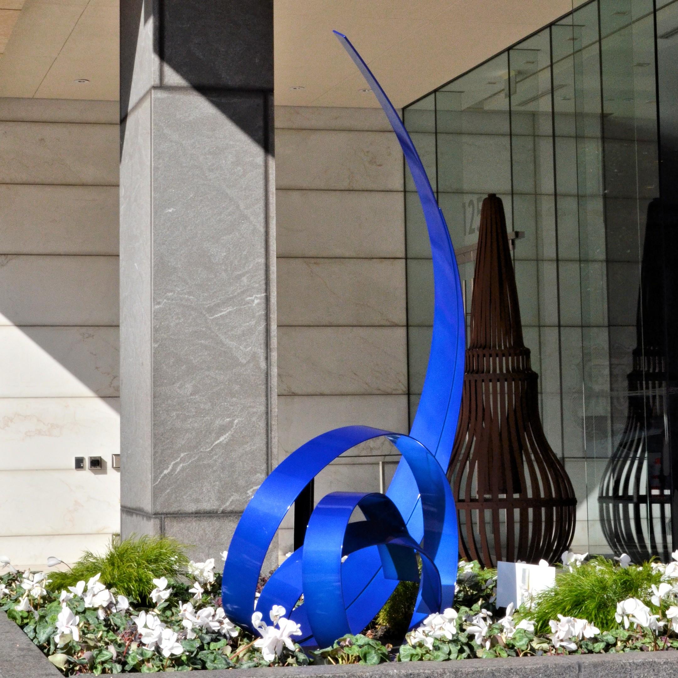 Damon Hyldreth Abstract Sculpture - Blueberry Illusion 4/7