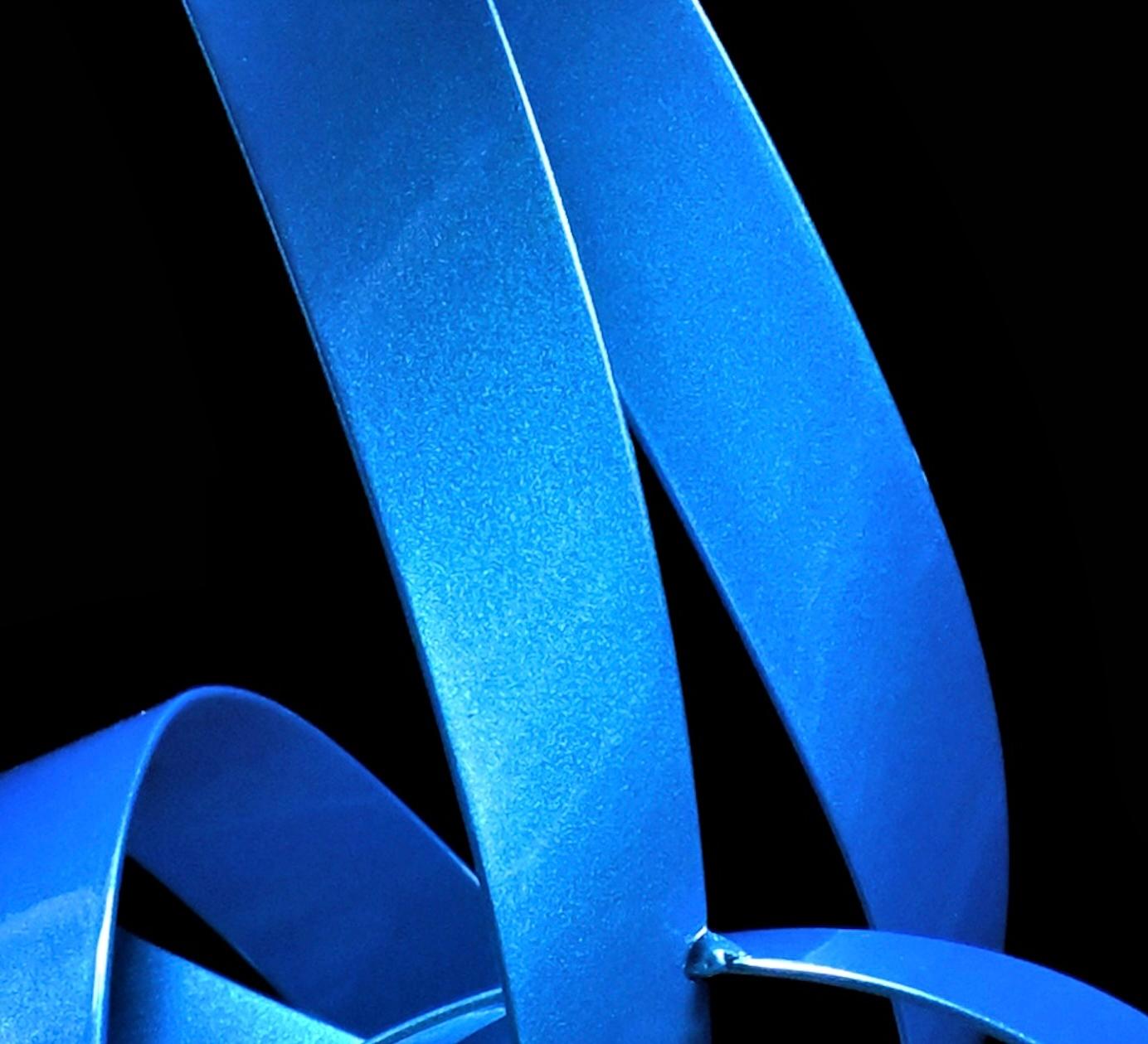 FEUER - Black Abstract Sculpture by Damon Hyldreth