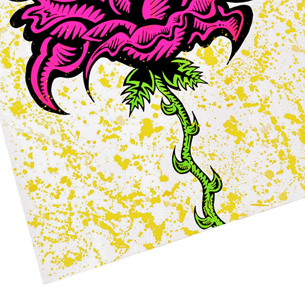 Rose (Unique et orné à la main) en vente 2