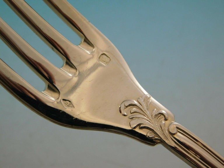 Rocaille by Ercuis French Sterling Silver Flatware Set Dinner Service