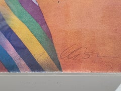 Brightly Colored Checkered Figures Edition 21 of 60