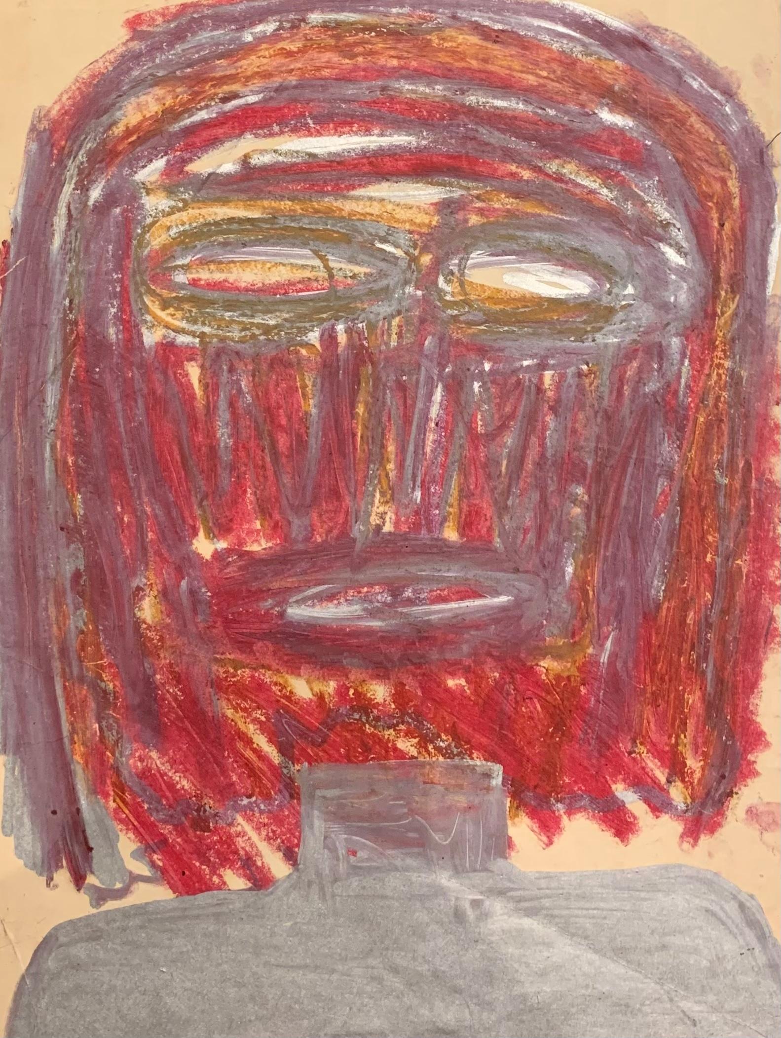 Figurative Print di Dan Asher - Serie Skull Face