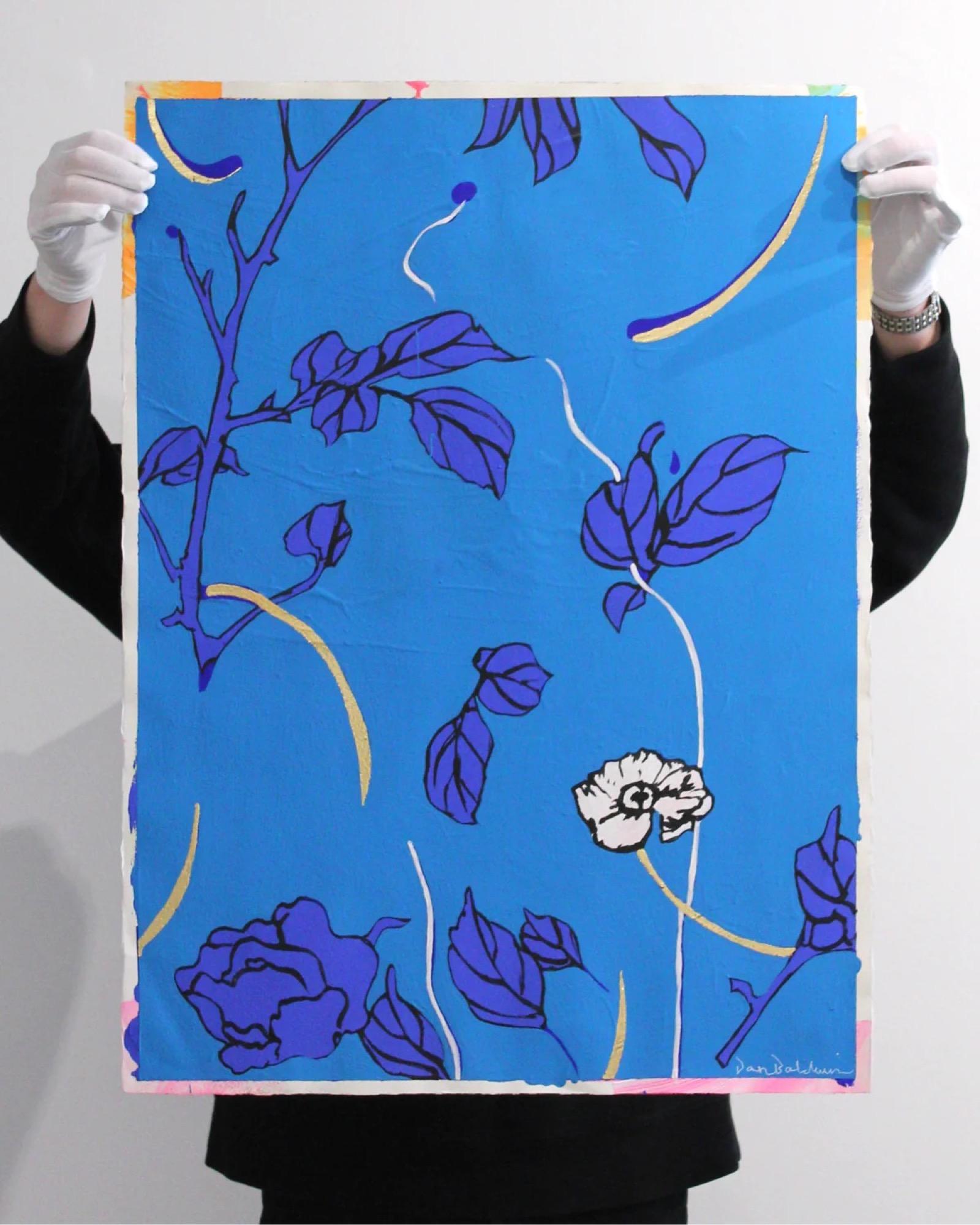 Dan Baldwin, Untitled - Painting by Dan Baldwin 