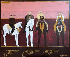 Fabric Animal Paintings