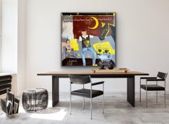 Take It, But Take It Easy, Original painting, Cowboys, Landscape, Horses