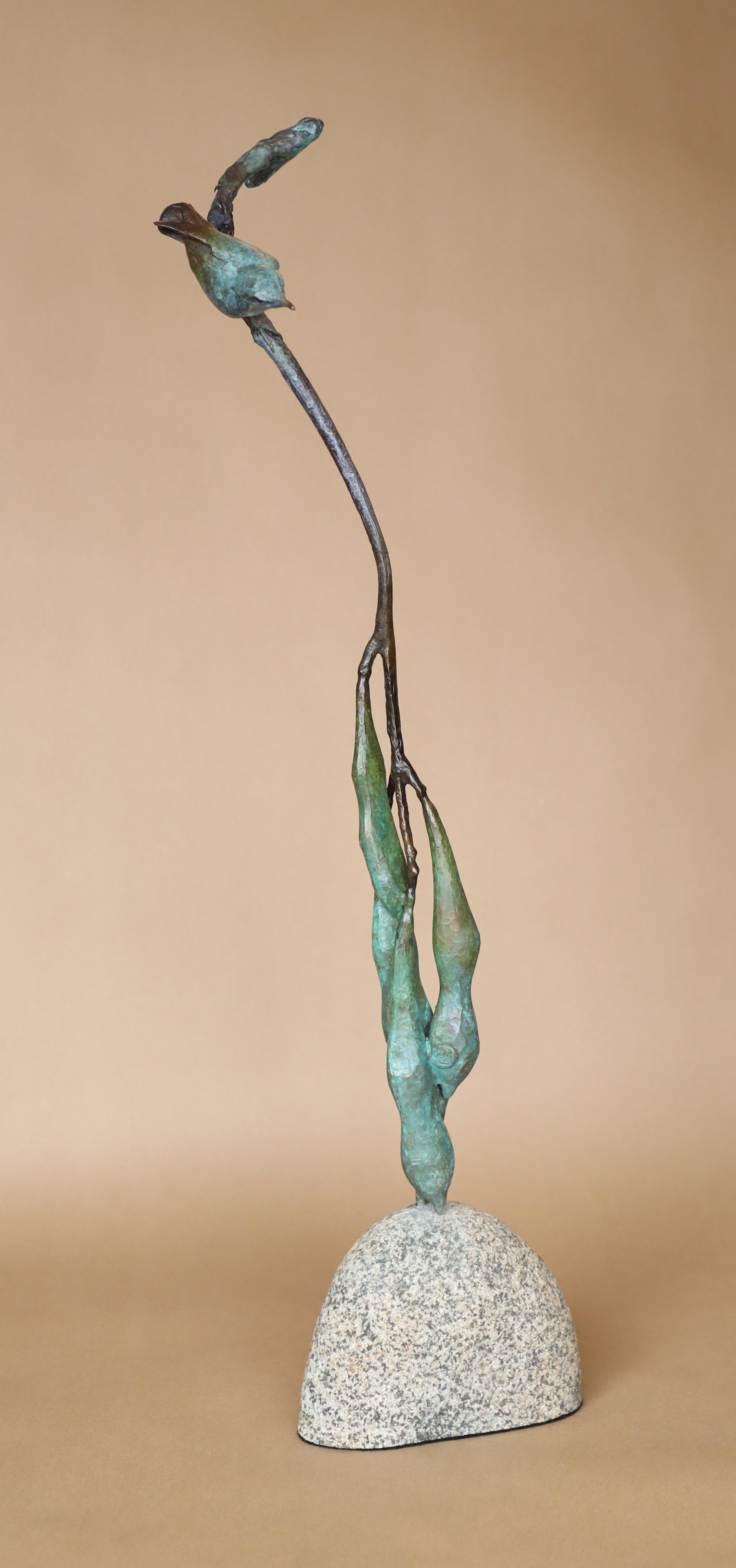 Vue d'oiseau - Réalisme Sculpture par Dan Chen