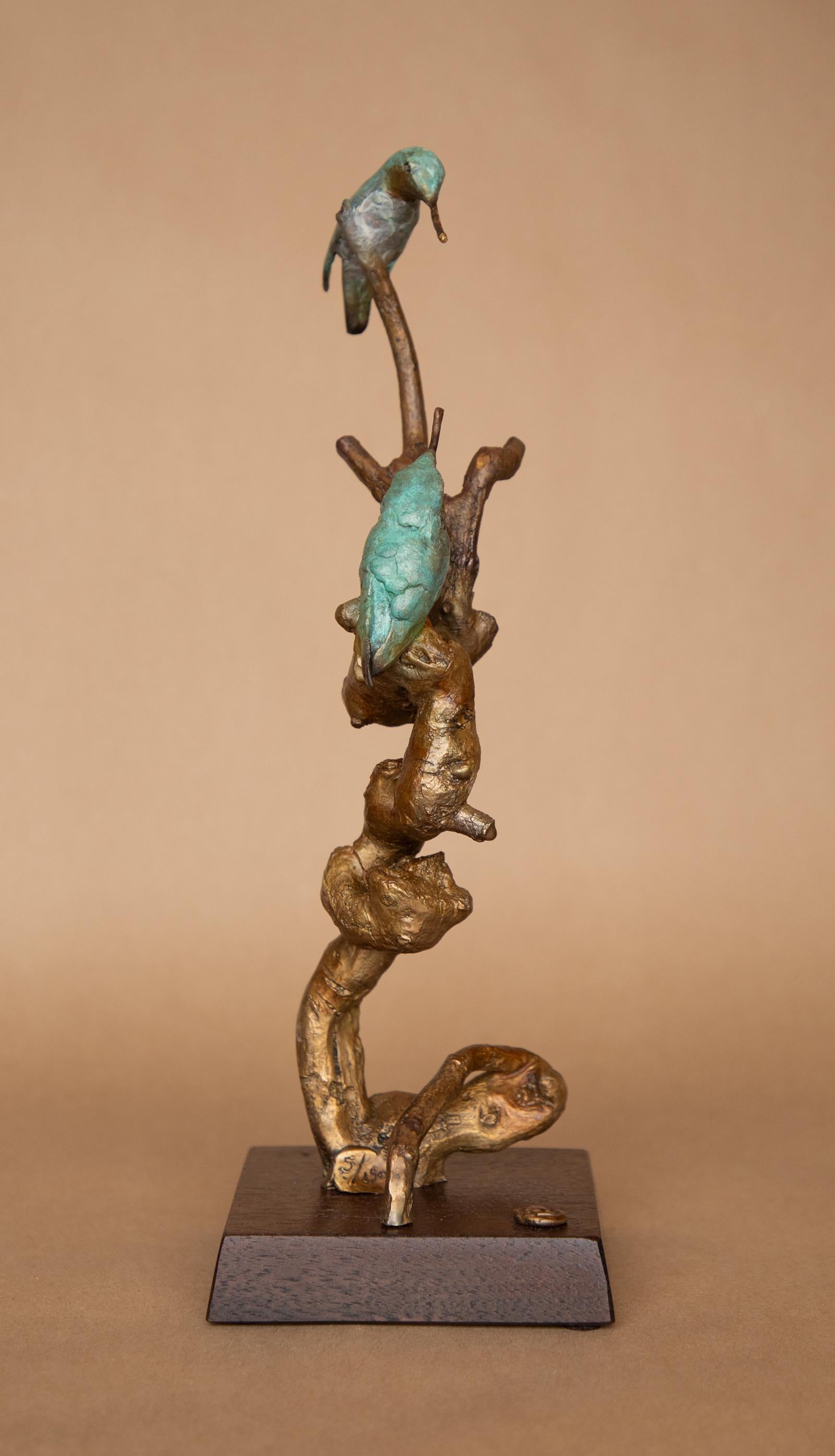 Double Happiness - Realist Sculpture by Dan Chen