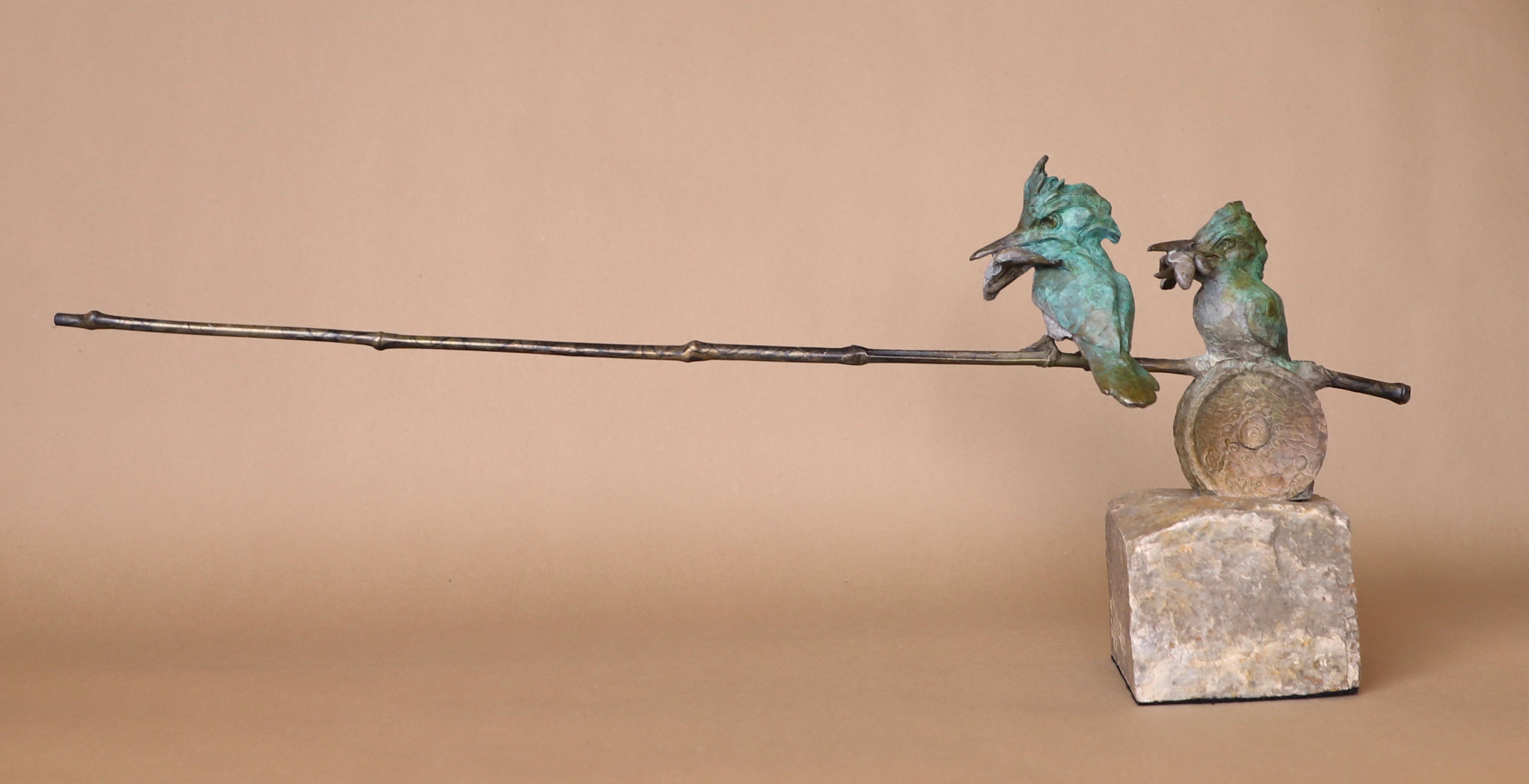 Re Pescatori - Sculpture di Dan Chen