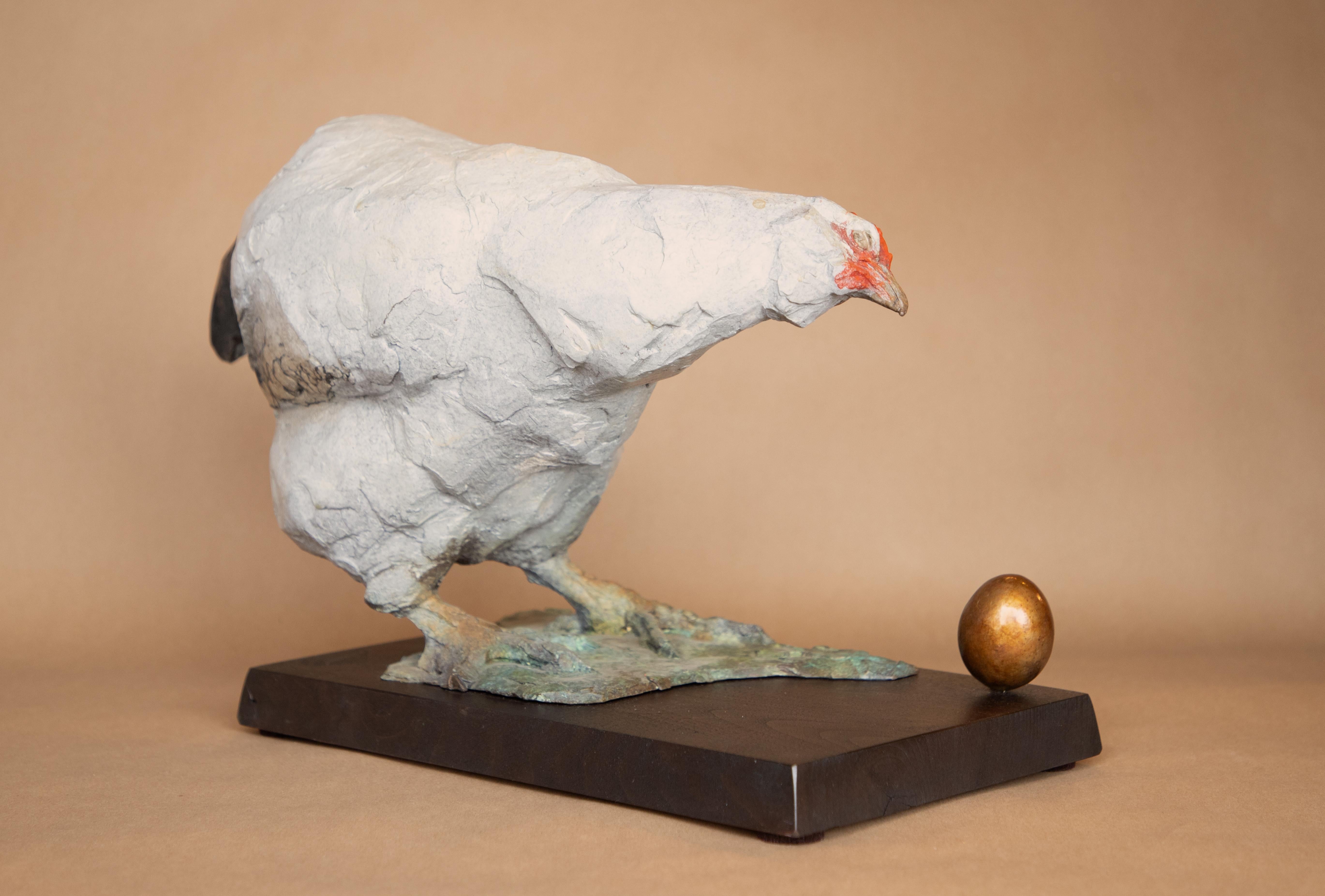 Cosa è venuto prima - Sculpture Realismo di Dan Chen
