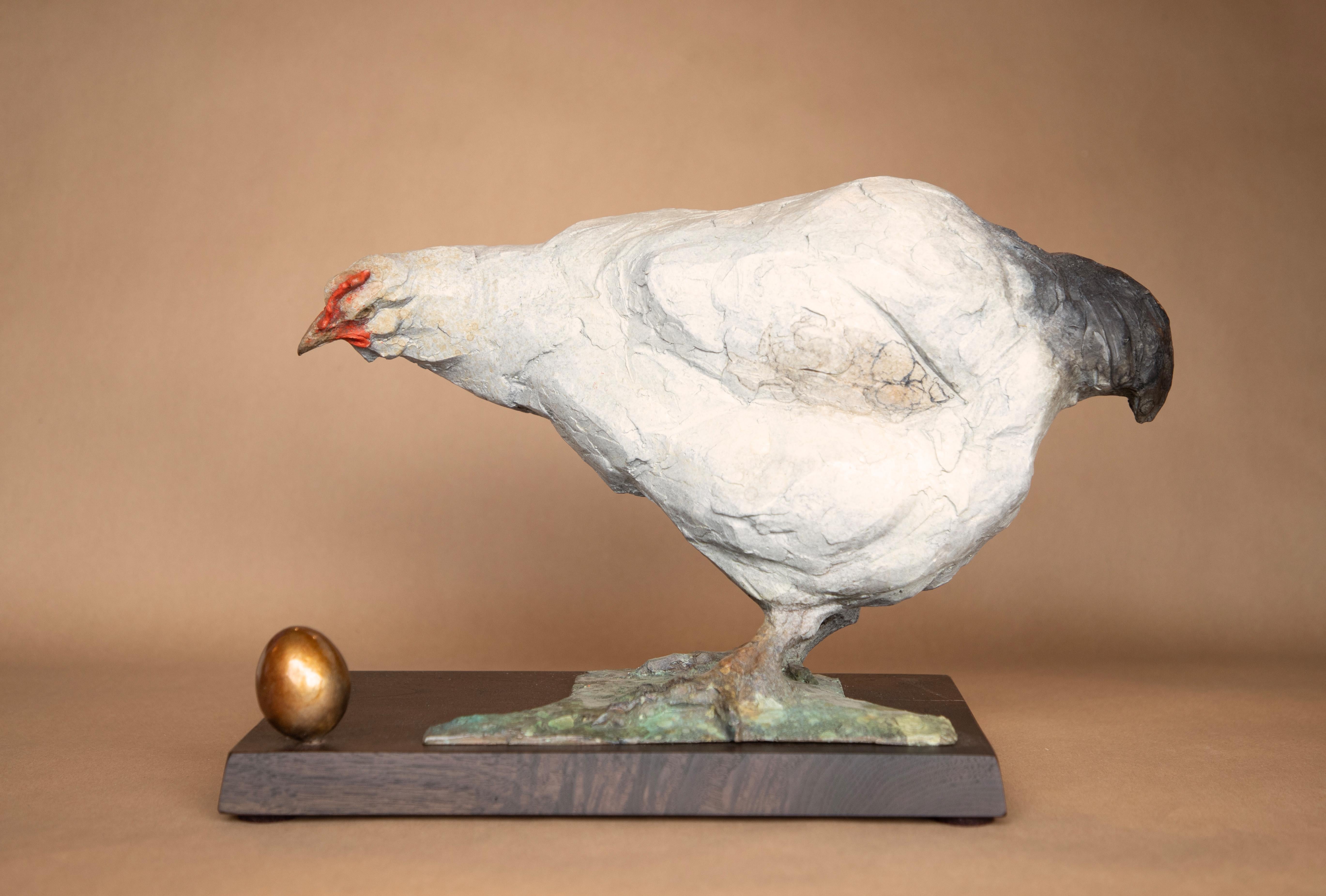 Cosa è venuto prima - Sculpture di Dan Chen