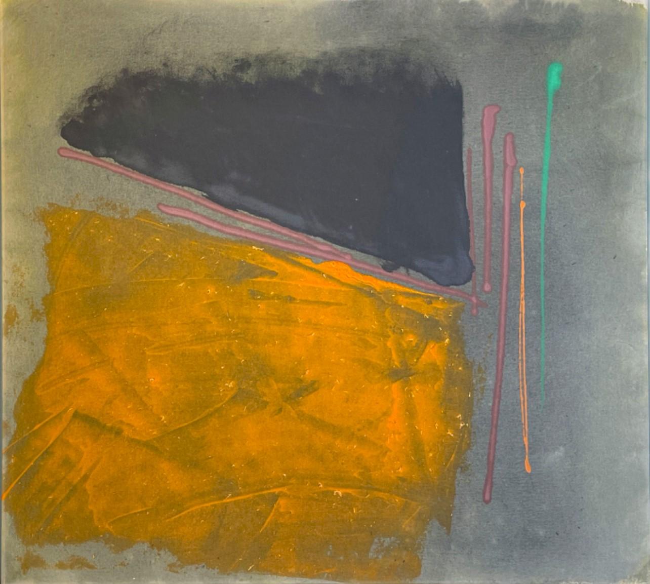 Dan Christensen Abstract Painting - Malinke