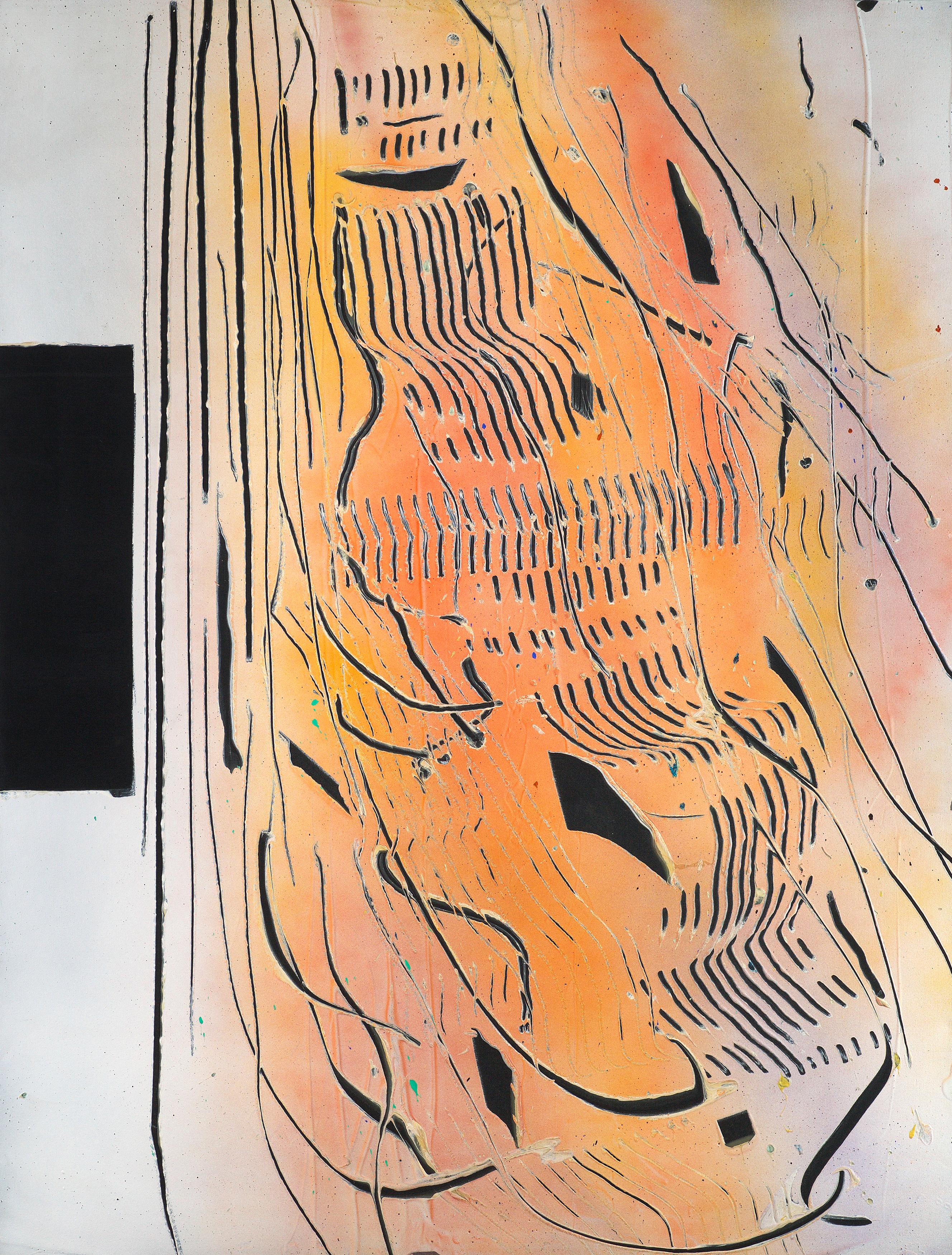 Dan Christensen Abstract Painting - Sandscape