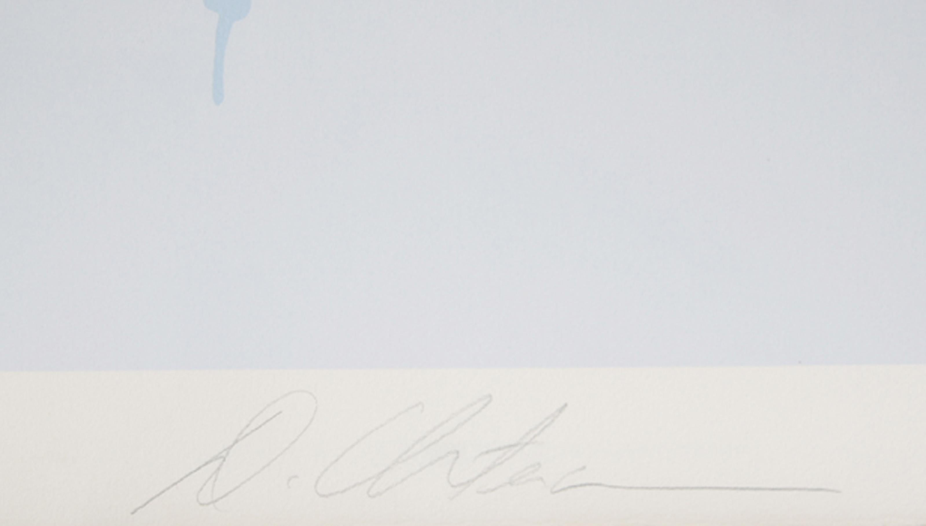 Delta Leader, Abstract Expressionist Screenprint by Dan Christensen For Sale 2