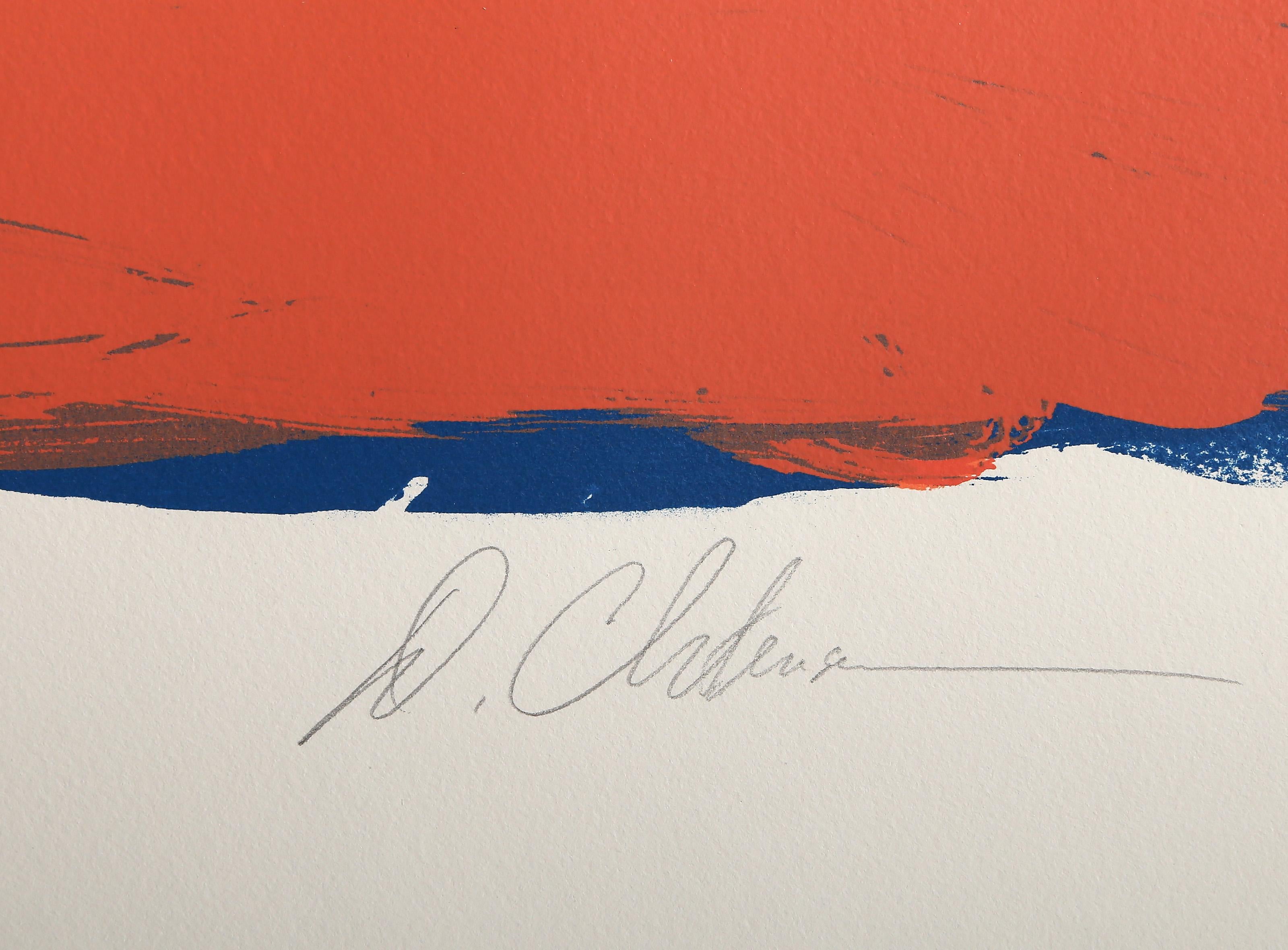 Hyde Park I, serigrafia espressionista astratta di Dan Christensen in vendita 3