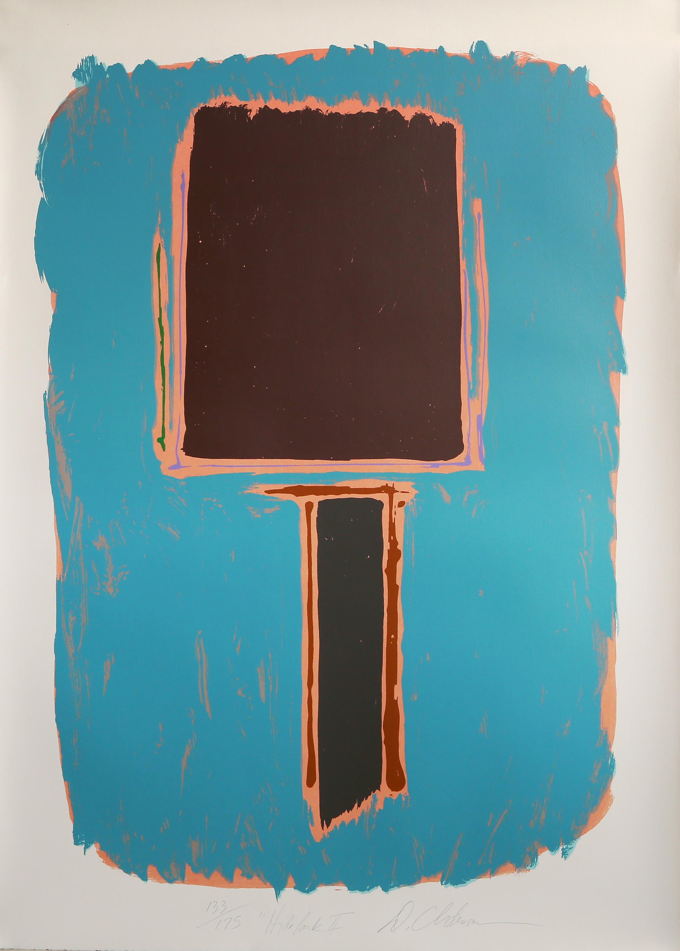 Hyde Park II, sérigraphie expressionniste abstraite de Dan Christensen en vente 2