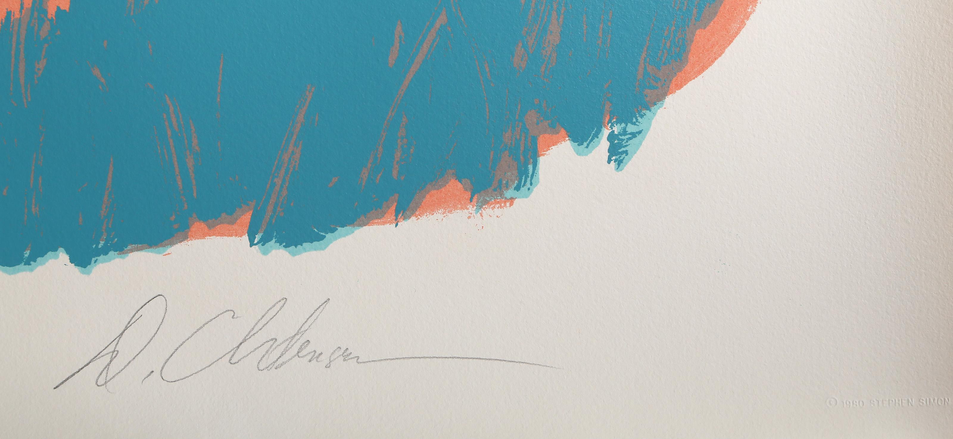 Hyde Park II, sérigraphie expressionniste abstraite de Dan Christensen en vente 3