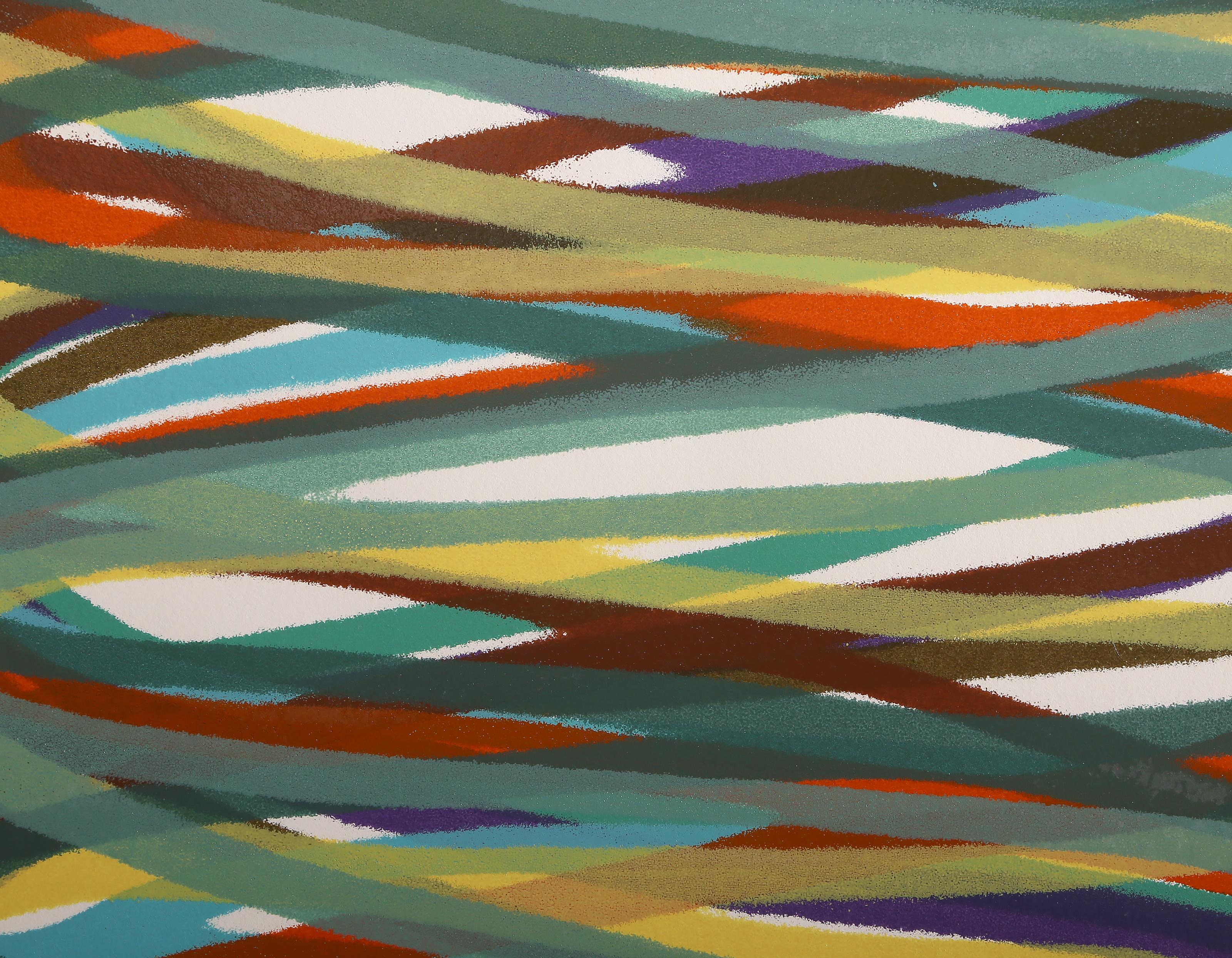 LW, Abstract Screenprint by Dan Christensen For Sale 1