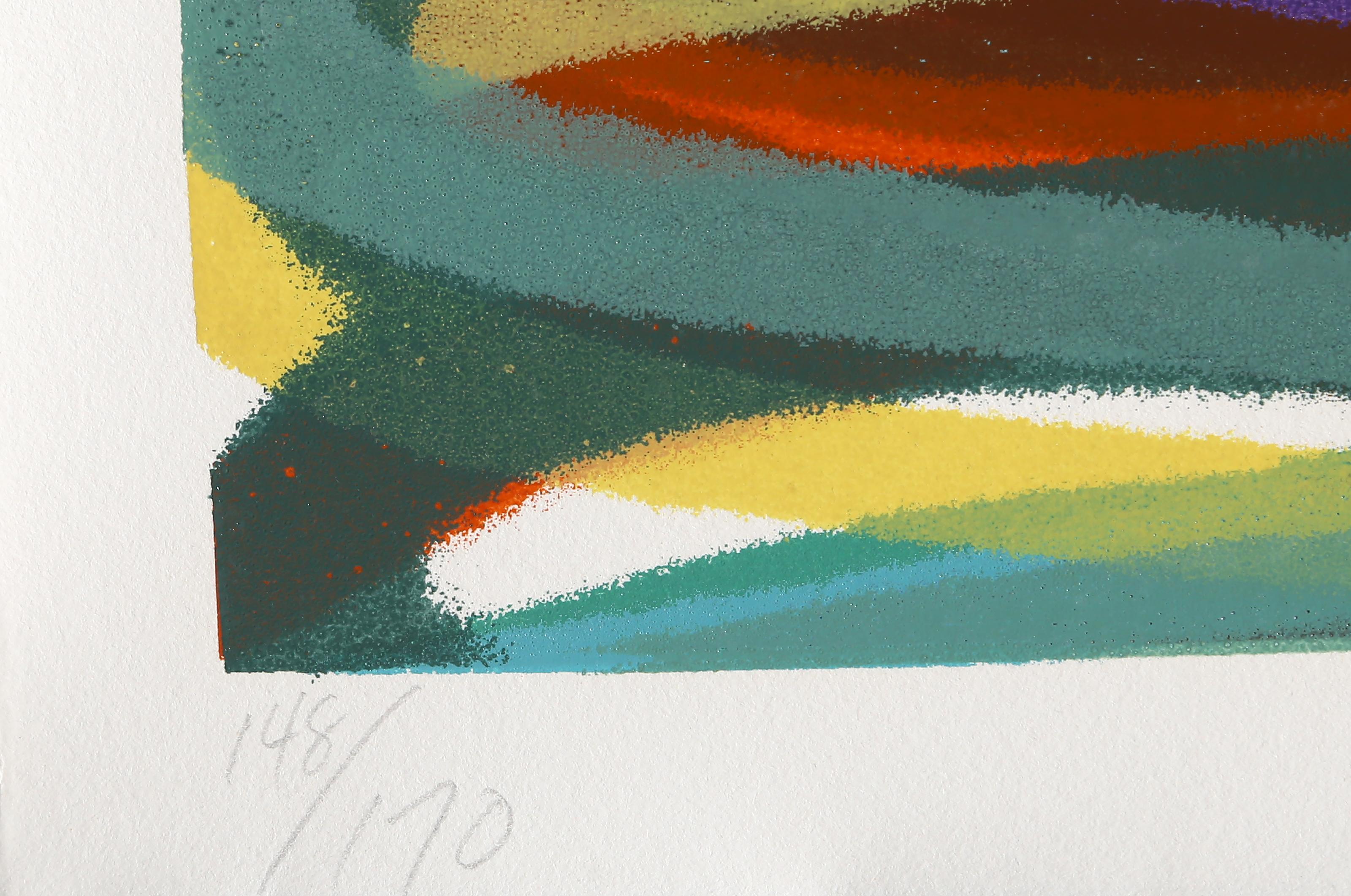 LW, Abstract Screenprint by Dan Christensen For Sale 2