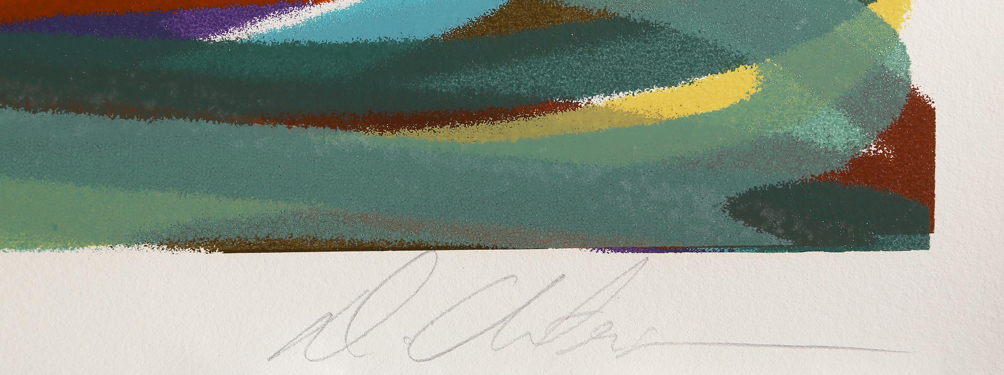 LW, Abstract Screenprint by Dan Christensen For Sale 3
