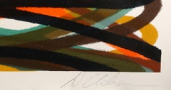 LZ, serigrafia astratta di Dan Christensen