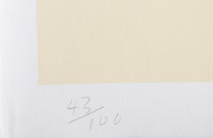 I+I, sérigraphie expressionniste abstraite de Dan Christensen